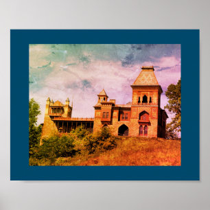 Poster Artista Frederic Edwin Church Hudson, NY Estate