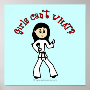 Pôster Artista marcial Light Girl