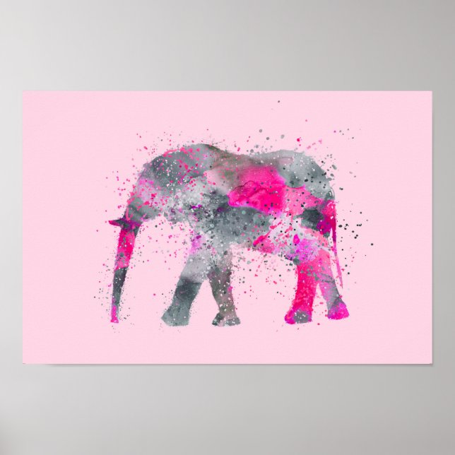 Poster Artsy Elephant (Frente)