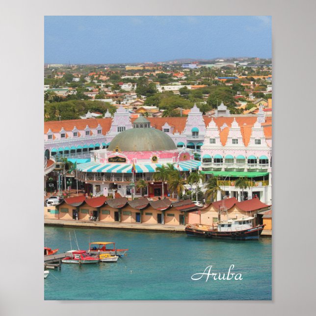 Poster Aruba, fotografia (Frente)