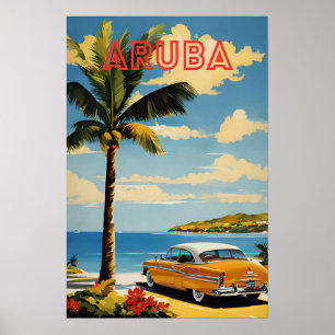 Poster Aruba Viagem