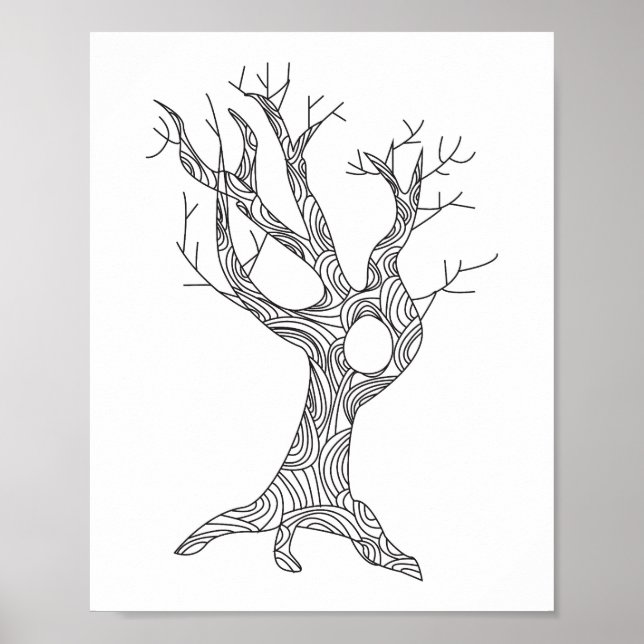 Poster Árvore (Frente)