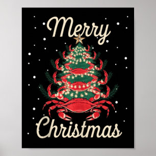Poster Árvore Árvore do Caranguejo do Xmas