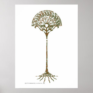 Poster Árvore Branca de NúMenor