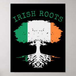 Poster Árvore da Família Irish Roots