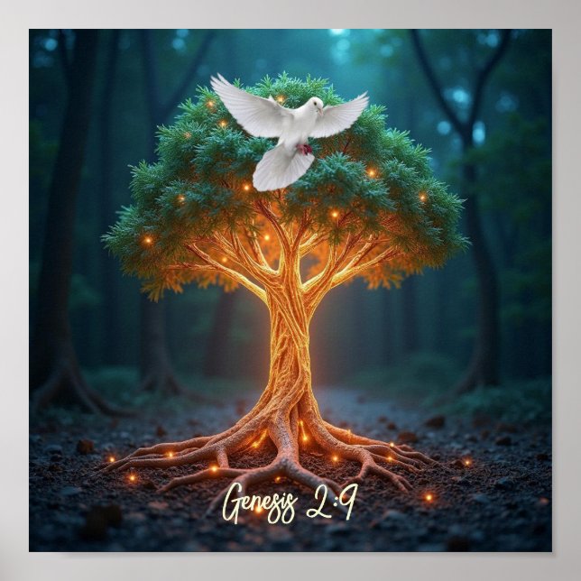 Poster Árvore da Vida (Frente)