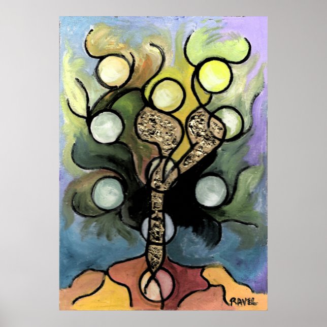 Pôster Árvore da Vida (Frente)