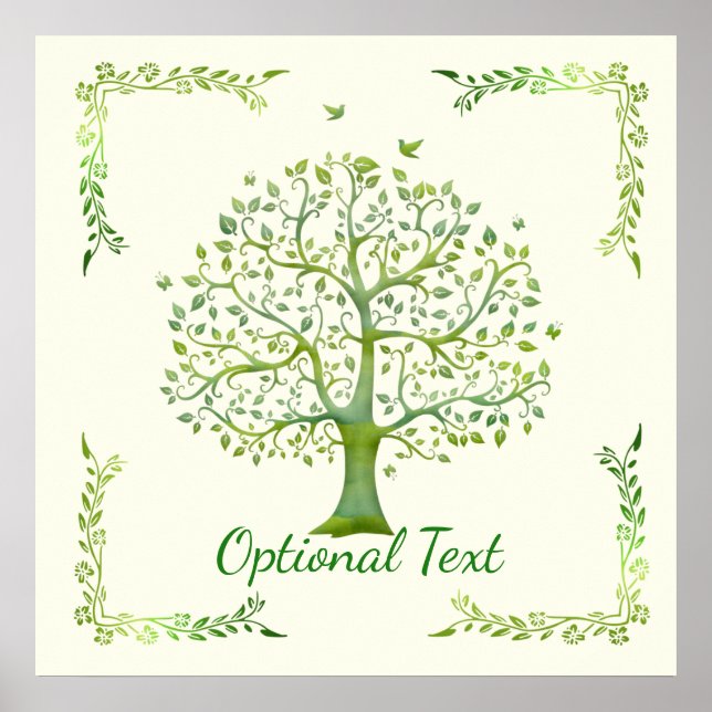 Poster Árvore da Vida (Frente)