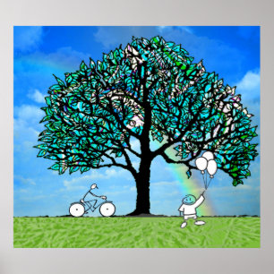 Poster Árvore da Vida Glee