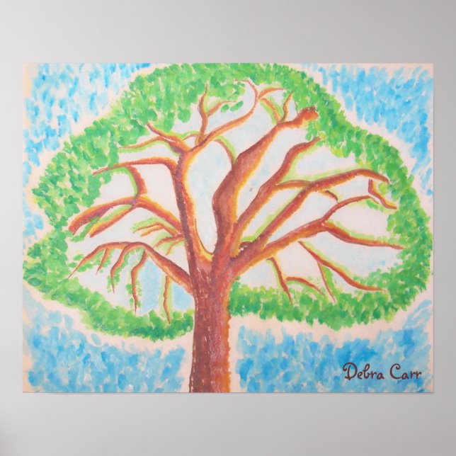 Poster Árvore da vida-poster (Frente)