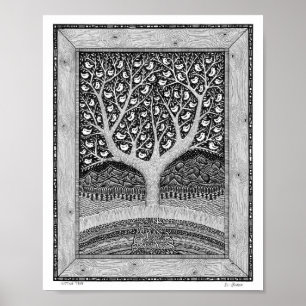 Poster Árvore de assento