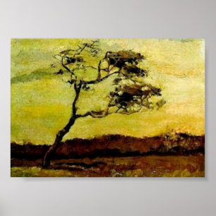 Pôster Árvore de Batimentos Eólicos (F10) Van Gogh de A