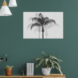 Poster Árvore de Cinzas Negra Árvore Fotográfica