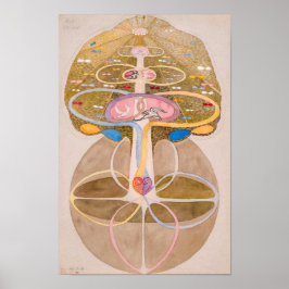 Poster Árvore de conhecimento n.o 1 | Hilma af Klint |
