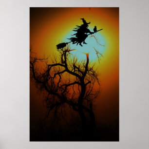 POSTER ÁRVORE DE HALLOWEEN