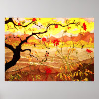 Árvore de Maçã com Fruta Vermelha - Paul Ranson tr