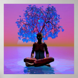 Poster Árvore de Meditação