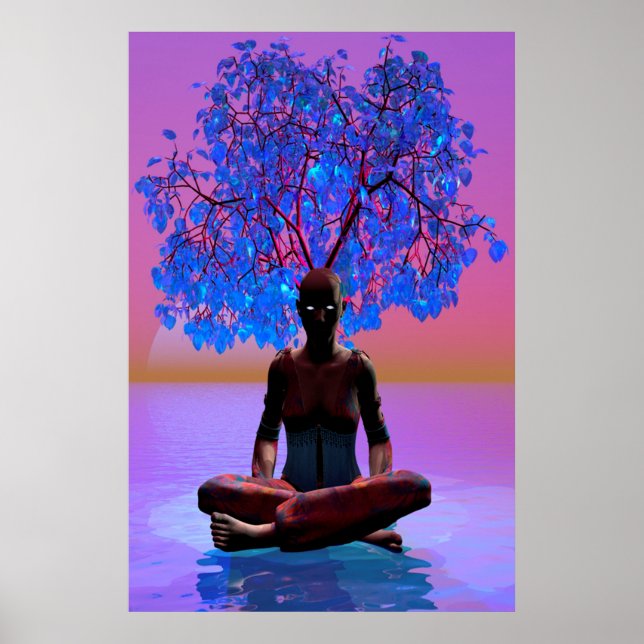 Poster Árvore de Meditação (Frente)