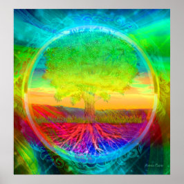 Poster Árvore de Milagres da Vida