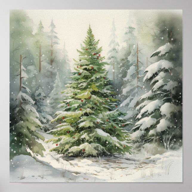 Poster Árvore de Natal (Frente)