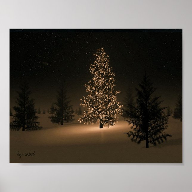 Pôster Árvore de Natal (Frente)