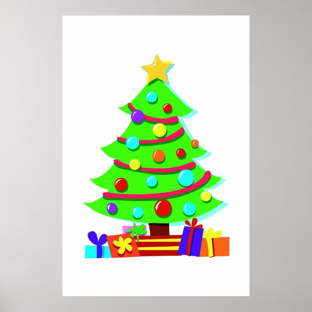 Poster Árvore de Natal (Frente)