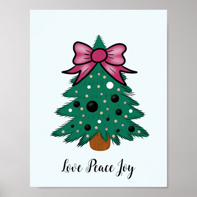 Poster Árvore de Natal (Frente)