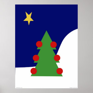 Pôster Árvore de Natal