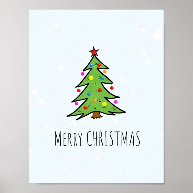 Poster Árvore de Natal (Frente)