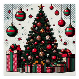 Pôster árvore de Natal