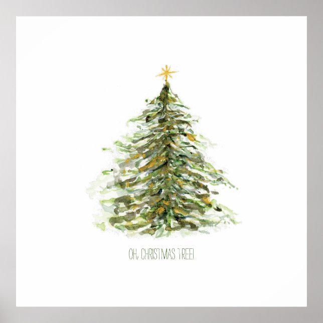 Poster Árvore de Natal (Frente)