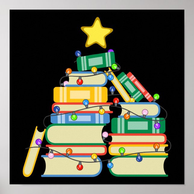 Poster Árvore de Natal Bookie II (Frente)