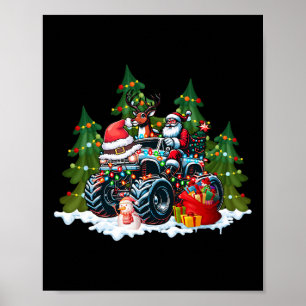 Poster Árvore de Natal Cláusula Cóta de Papai Noel Andand