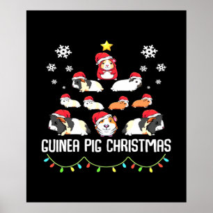 Poster Árvore de Natal de Porco  Furioso Pig Lover