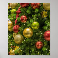 Árvore de Natal decorada