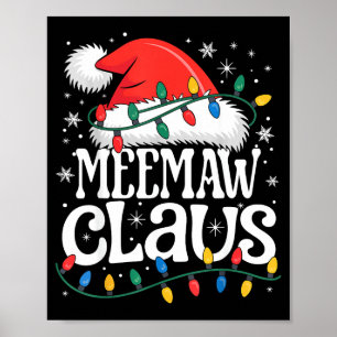 Poster Árvore de Natal Mele Kalikimaka Colorida Hibisco H