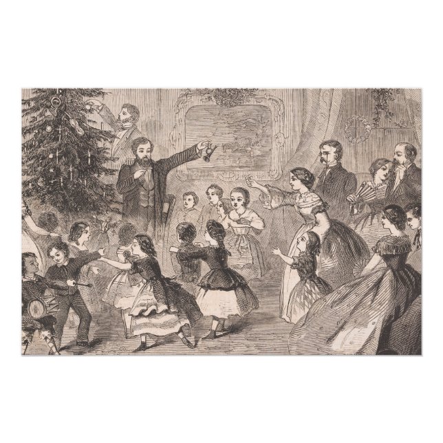 Pôster Árvore de Natal | Winslow Homer (Frente)