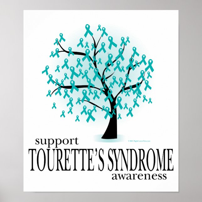 Poster Árvore de Síndrome de Tourette (Frente)