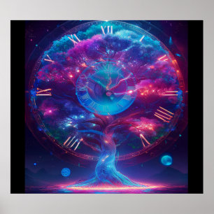 Poster Árvore de Tempo