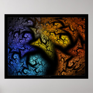 Poster Árvore de três