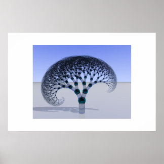 Poster Árvore de vidro