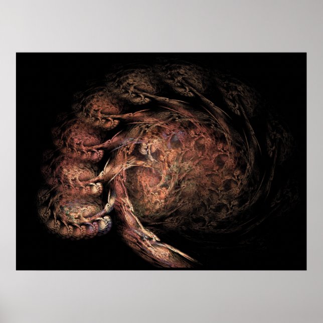 Pôster Árvore do Cérebro (Frente)