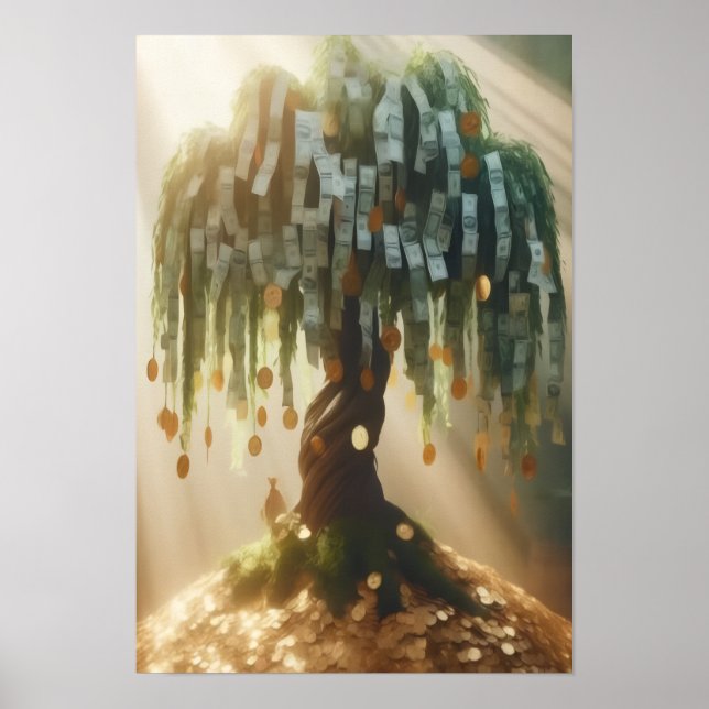 Poster Árvore do Dinheiro (Frente)