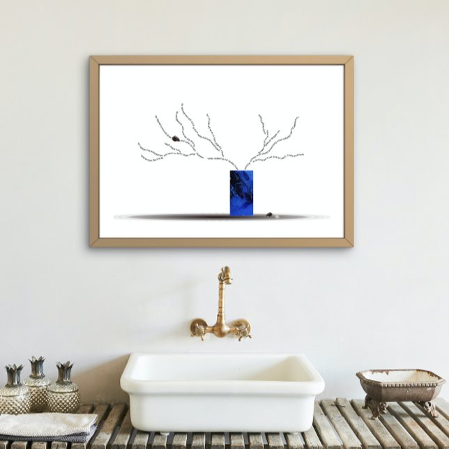 Poster Árvore do poema da vida biologia medicina ciência  (Criador carregado)