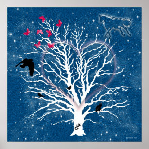 Pôster Árvore DreamCatcher