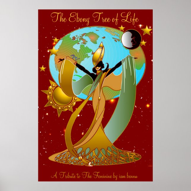 Pôster Árvore Ebony (Frente)
