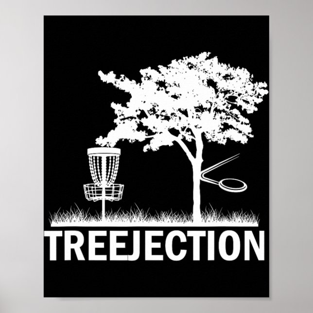 Poster Árvore Estúpida Treejection - Presente Divertido d (Frente)