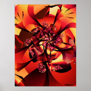 Poster Árvore Fractal Automática