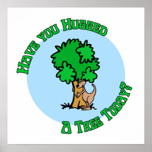 Poster Árvore Hugger