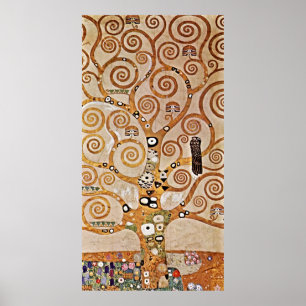 Poster Árvore Icônica da Vida de Gustav Klimt